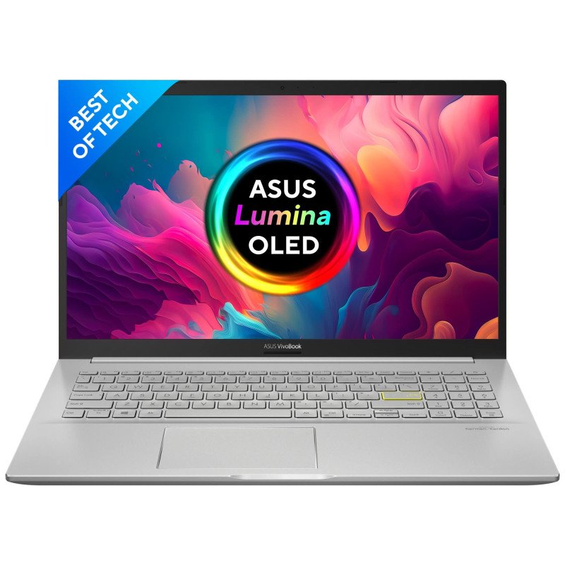 ASUS VivoBook K15 OLED K513EA-L303TS ( Intel Core I3 11th Gen / 8GB/ 256GB SSD/ 15.6 / MSO/ Transparent Silver )