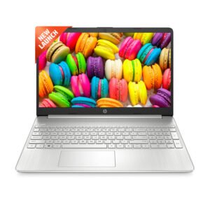 HP Laptop 15s, AMD Ryzen 5 5500U, 15.6-Inch (39.6 Cm), FHD, 8GB DDR4, 512GB SSD, AMD Radeon Graphics, Thin & Light, Dual Speakers (Win 11, MSO 2019, Silver, 1.69 Kg), Eq2144AU
