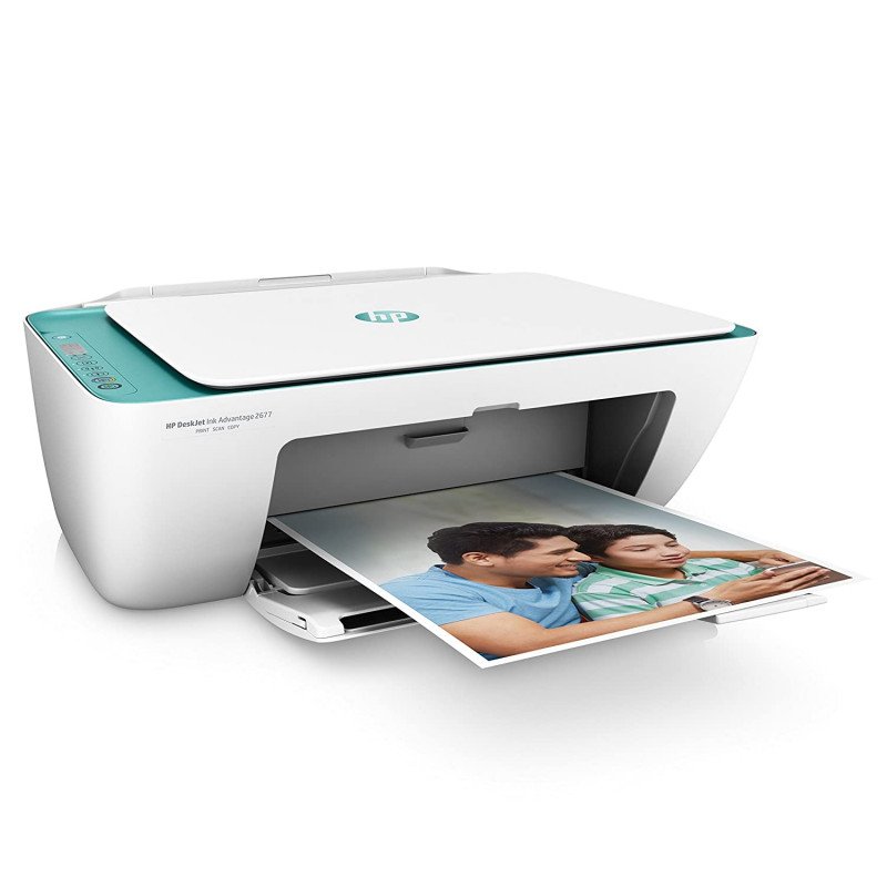 HP DeskJet Ink Advantage 2677 All-In-One Printer (Print, Scan, Copy, Wireless)