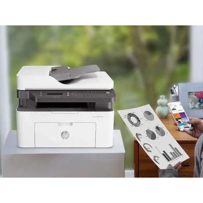 HP Laser MFP 138fnw Print, Copy, Scan, Fax & Wireless - Image 4