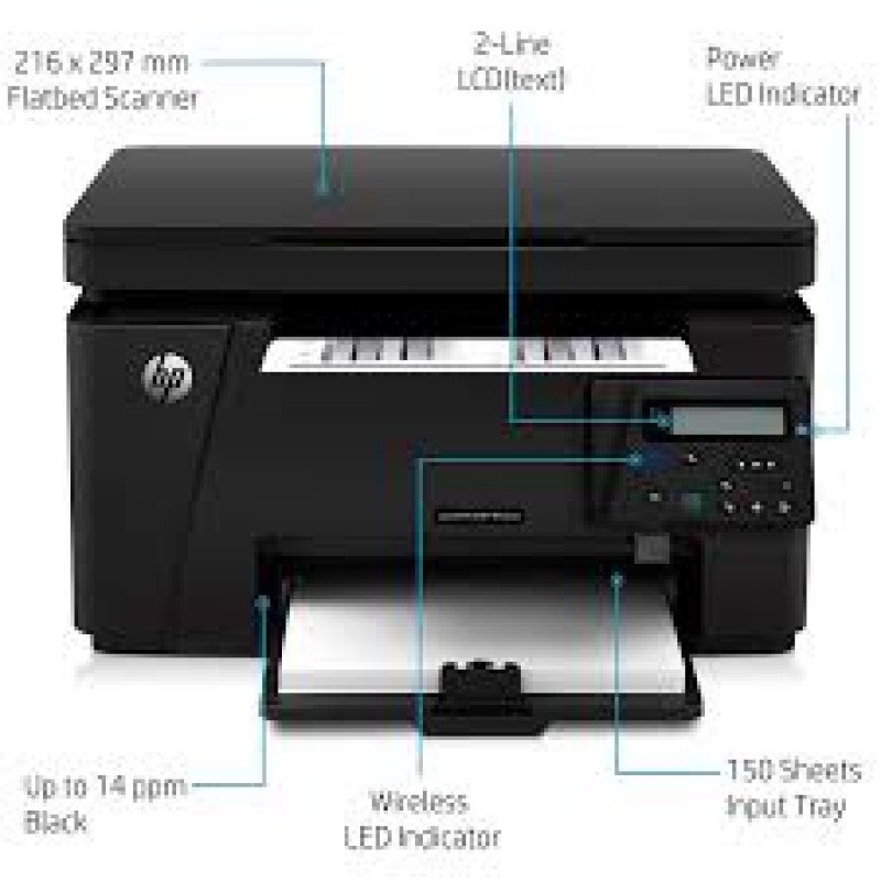 HP LaserJet Pro MFP M126nw - Image 2