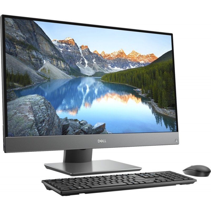 Dell Inspiron 5400 AIO (Core I5-11th Gen/8 GB RAM/1 TB HDD+256GB SSD/23.8inch/ Win10+MS Office/2GB Graphics/Silver) Desktop