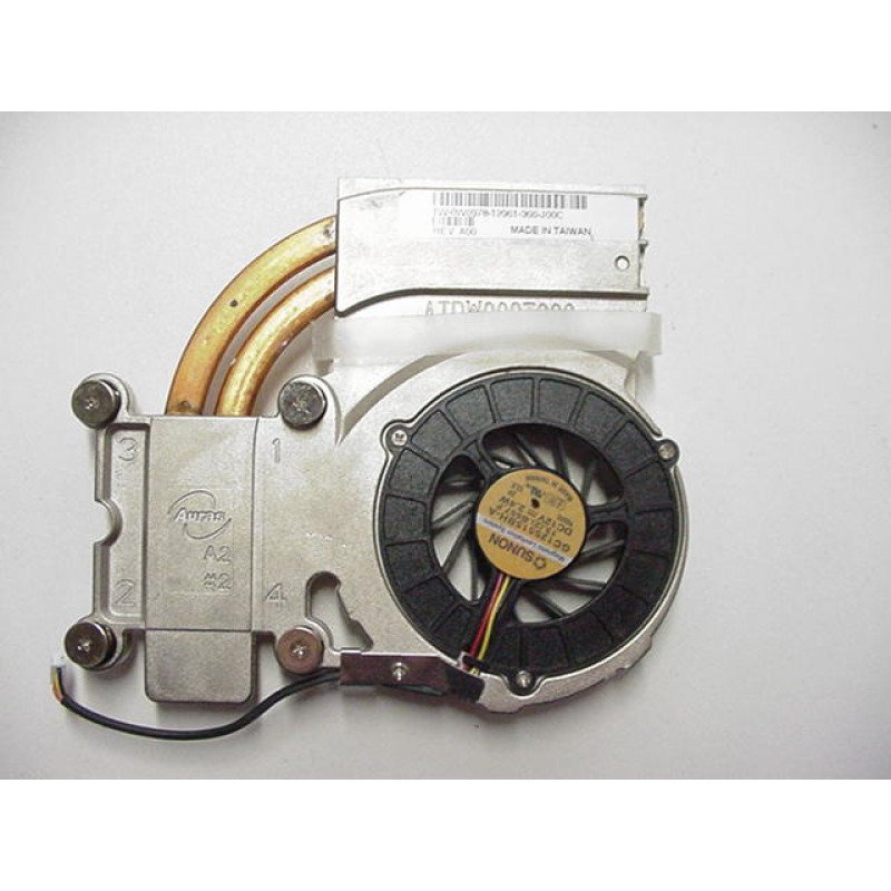Dell Inspiron 5150 Compatible Heatsink CPU Cooling Fan Assembly - W0978